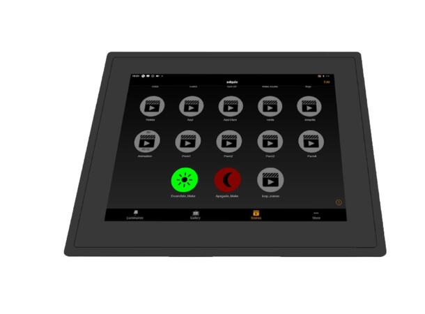 Casambi touch display 12 tommer IP65 front