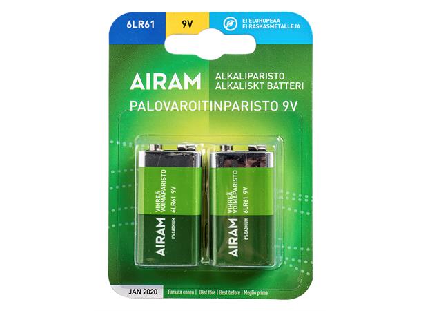 Batteri Green power  6LR61 9V 2-pack