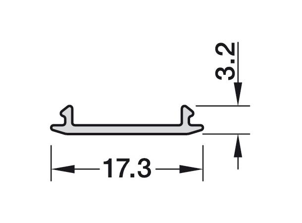 Avdekning 5102/5103 diffus 2m