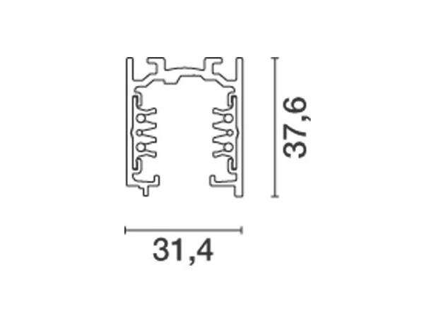 Casambi adapter HT01B-PS for DALI 3T Med 80mA DALI PS og Salvador 16 kanal