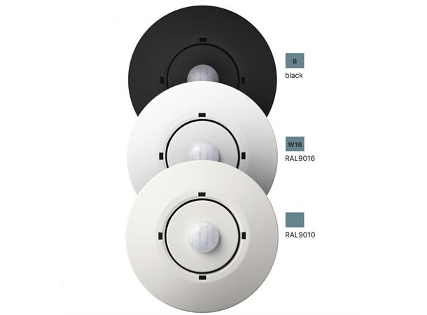 DALI-2 CS integrasjonsensor 8m Sort, Montering i multiboks