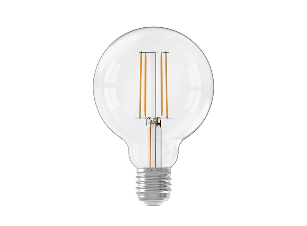 LED Globe 95 FLM E27 827 4,5W 470lm DIM