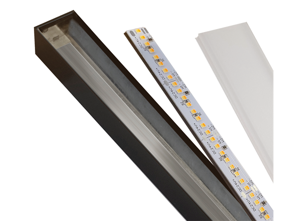 LED Modul ELC 830 14,4W 2500lm 577mm Passer til MV LED PRO. 24V 14,4W 600mm