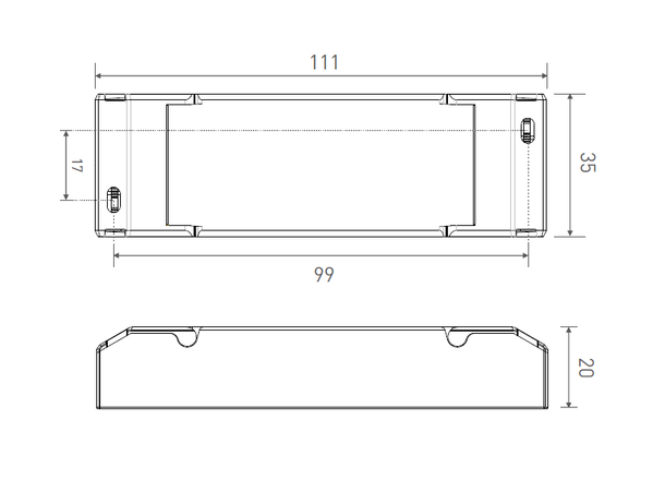 LED driver FD 350-700mA 15W Fasedimbar ELC