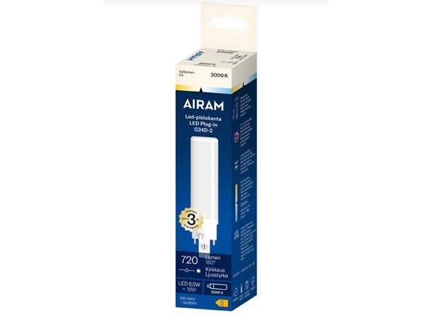 LED kompaktlysrør TC-D 830 G24D-2 720lm 6,5W 