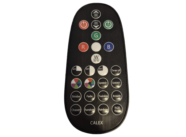 LED lyslenke RGBTW 10m 10stk pærer IP44 RGB 10W  E12 