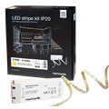 LEDstrip KIT 24V 827 8W 1200lm 5m IP20 2700K - IP20 - 5m - Fasedimbar