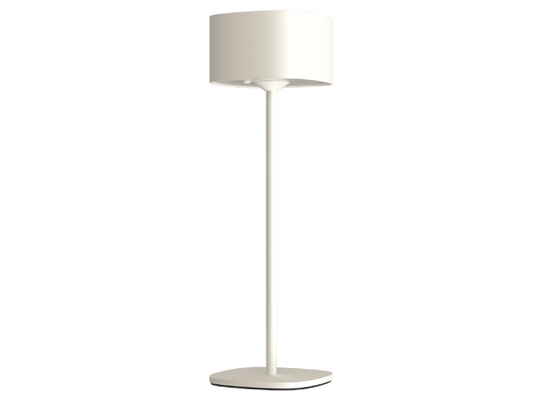 Serino Sand 2700K 90lm display 12stk Oppladbar bordlampe med USB-C