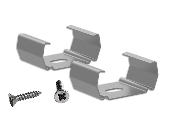 Standard/Edge festeklips metall  2stk CD12 - CD18 - CDT18 m/skruer