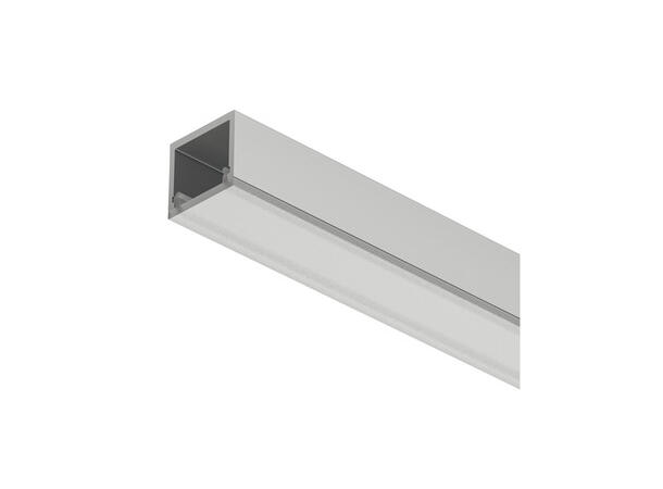 Aluprofil 2101 Edge m/opal avdek 3m 1312 13x12mm Loox5