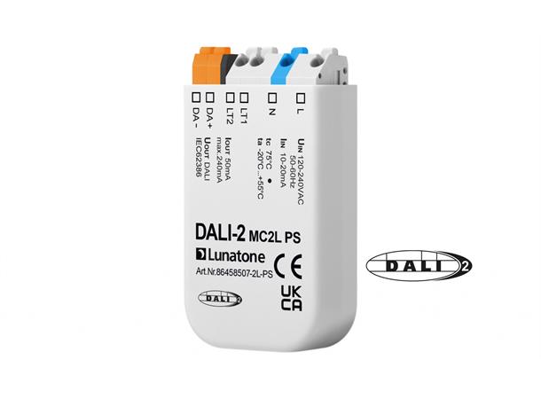 DALI-2 MC2L DALI PS50mA multikontroller Application kontroller