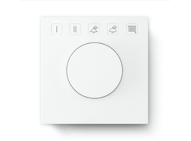 DALI-2 Vridimmer Touch 5 L2 2 scener, 2 grupper, persienne