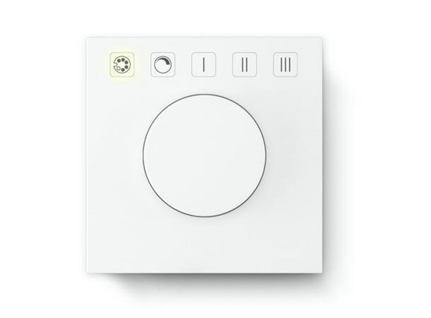 DALI-2 Vridimmer Touch 5 L4 PS70mA Int Innebygd 70mA DALI PS Integrasjon