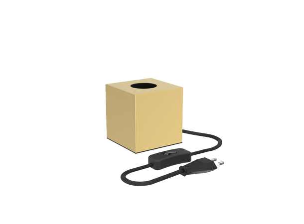 Kube E27 Gold 1,8m kabel m/bryter Selges uten garanti pga lagertømming