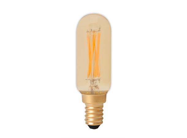 LED Rør T25L FLM E14 821 3,5W 250lm DIM Gold finish 25x85mm