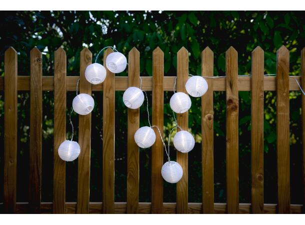 LED Solcelle Bahama lyslenke 5,25m Selges uten garanti pga lagertømming