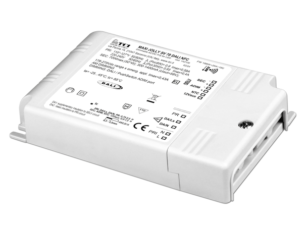 LED driver Maxi Jolly 300-1400mA 70W NFC DALI-2 - Impuls -  0/1-10V