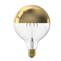 TPFS G125 Gold E27 818 4W 200lm DIM Matt gull toppforspeilet