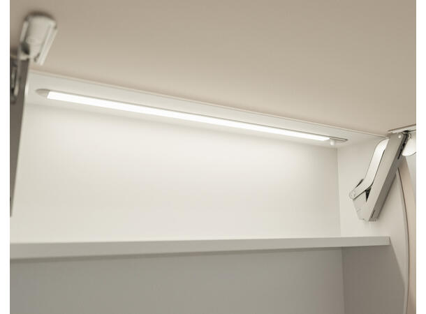 Aluprofil 1191 2,5m opal avdekning 2314 2500x18x11 for innfelling 