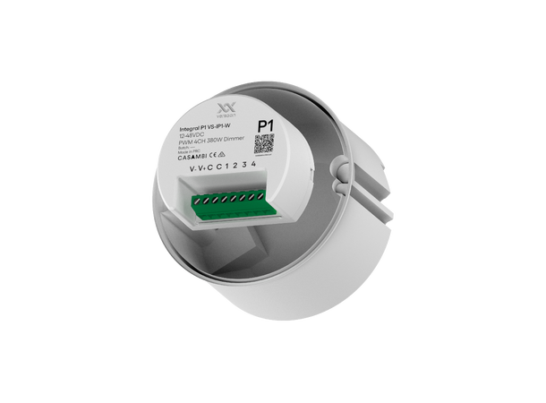 Casambi P1 PWM 4-kanals dimmer 12-48VDC Integral P1 