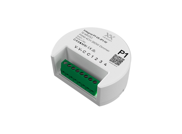 Casambi P1 PWM 4-kanals dimmer 12-48VDC Integral P1