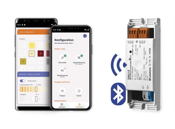 DALI-2 BT5 Room Controller Bluetooth 5.0 Interface