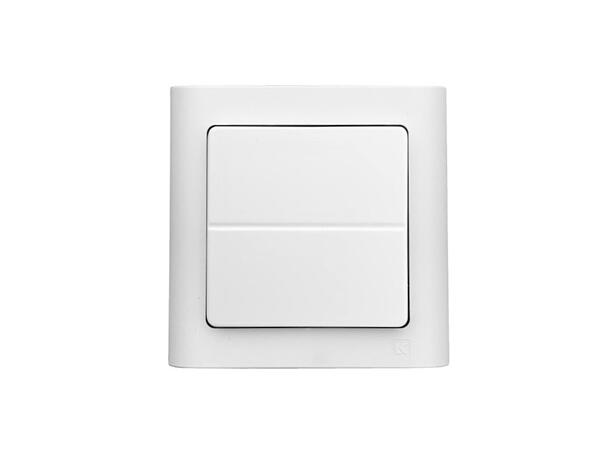 EnOcean bryter 2 knapper WS2-210,  uten ramme