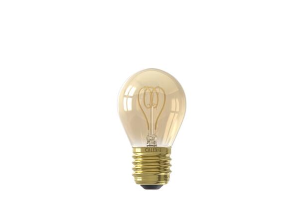 FLM FlexGold Krone E27 821 2,5W136lm DIM Vintage spiral