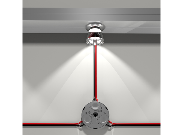 LED Y-forgrener Seriekobling pr stk TerminaLED 3050 