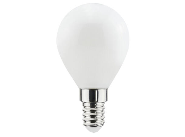 LED illum E14 830 4,2W 470lm DIM Opal 3000K 