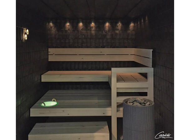 LED opplyst skål IB320 med trehåndtak 