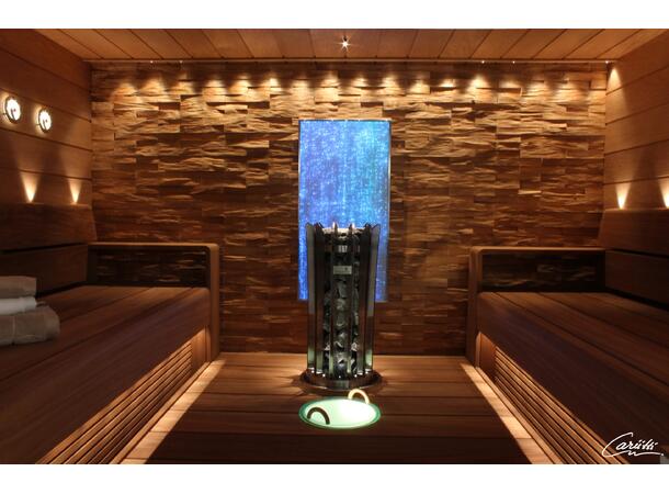 LED opplyst skål IB320 med trehåndtak 