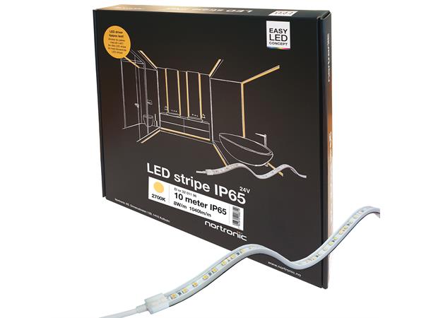 LEDstrip ELC 827 24V 8W 1040lm 10m IP65 IP65