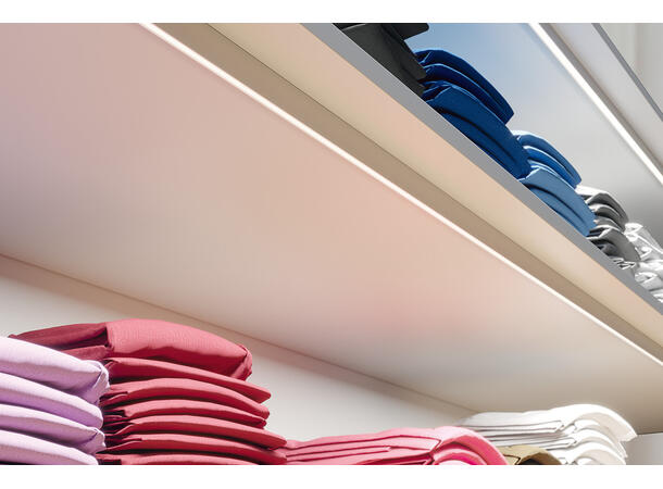 Aluprofil 2104 3m 1324 3000x13x24 mm med avdekning 