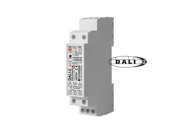DALI-2 EM Guard - Nødlysmodul Integrert DALI-2 strømforsyning 220mA