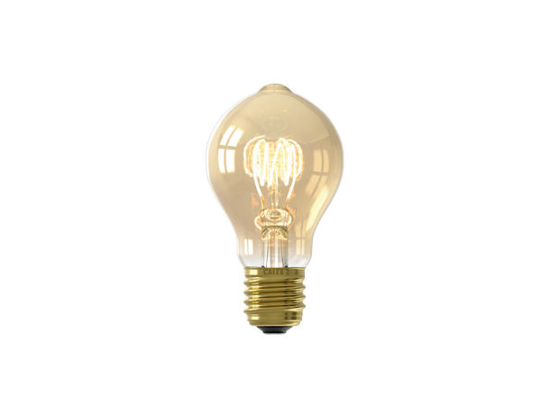 LED Gold FLM E27 821 5,5W 470lm StepDIM Vintage spiral