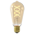 LED ST64 Sensor FLM E27 822 3,5W 230lm Gold Flex - spiral filament