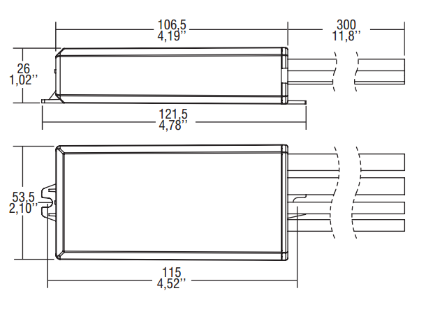 LED driver Mini Jolly 250-700mA 30W IP68 DALI-2