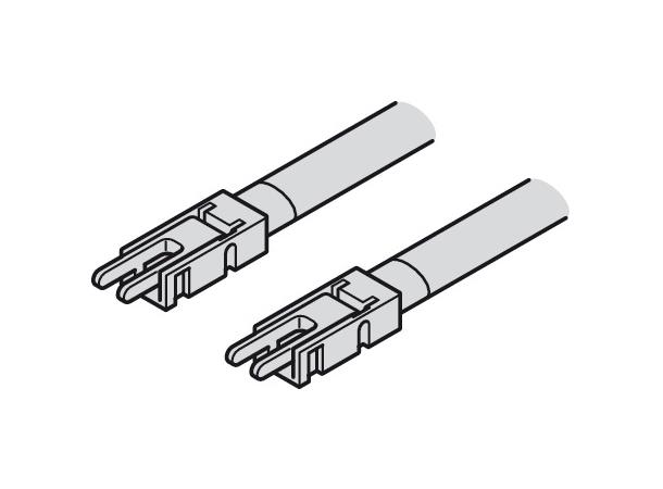 Skjøtekabel 2m for 5mm LED striper 3,5A Loox5