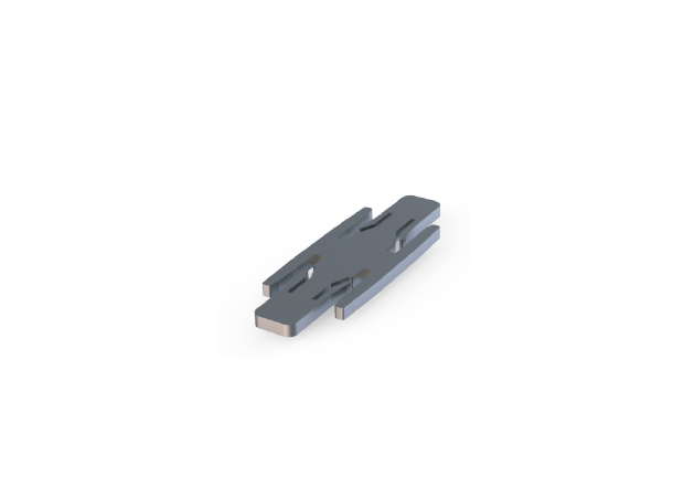 Skjøtestykke for Serrate profil F22 LED Neon Clear Lighting