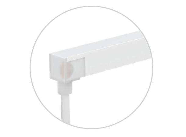 Tilkobling Arcflex1617B bunn 30cm LED Neon Clear Lighting