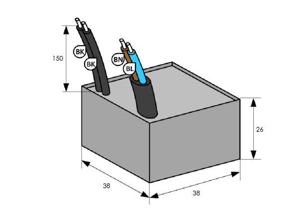 DALI Casambi strømforsyning 100mA IP44