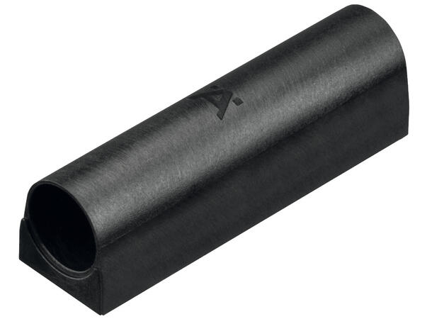 Festebrakett for dørkontakt, sort For 12mm Loox sensor 