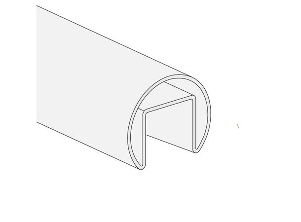 HL Håndløper ø42,4mm 1,2m Rustfritt stål SUS316