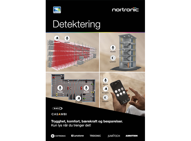 Katalog Detektering / Nortronic Effektive og miljøvennlige løsninger