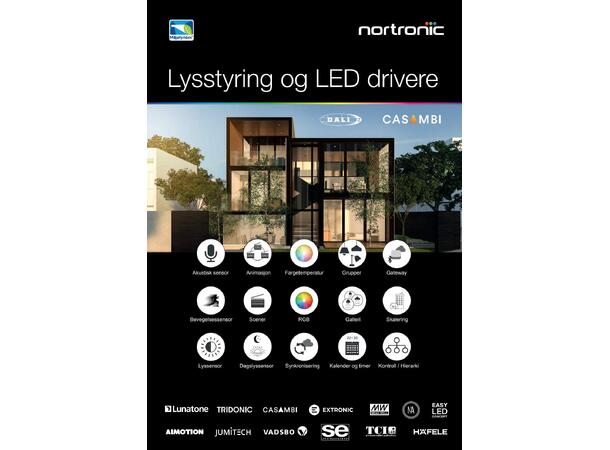 Katalog Lysstyring og LED drivere Nortronic