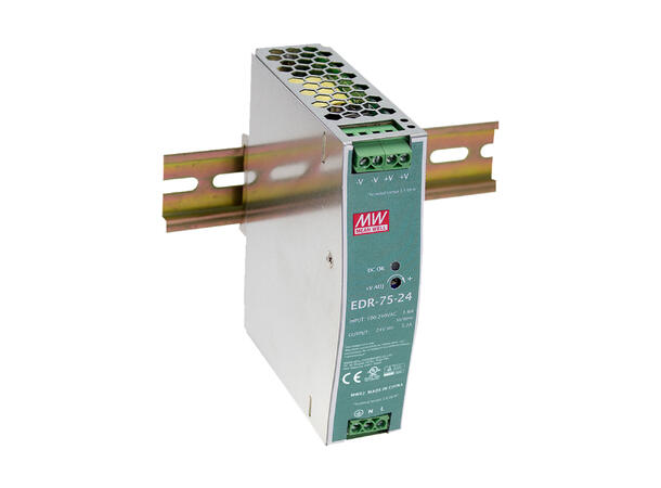 LED driver 12V 75W DIN DIN-Skinnemontering 