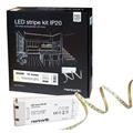 LEDstrip KIT 24V 830 8W 1200lm 10m IP20 3000K - IP20 - 10m - Fasedimbar