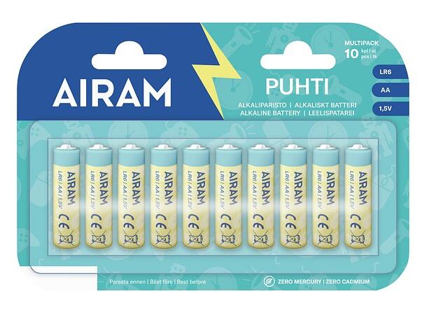 Batteri Green power LR6 AA 1,5V 10-pack