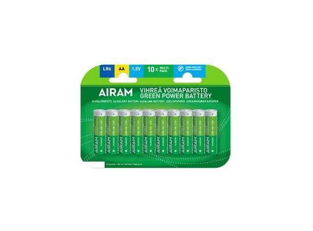 Batteri Green power LR6 AA 1,5V 10-pack